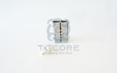 CONNECTOR, BATTERY POWER TERMINAL  W 2TIPS (GRAY)